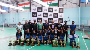 Shining victory of Blackk & One Badminton Academy Players in Gujarat State Badminton Championship 2025